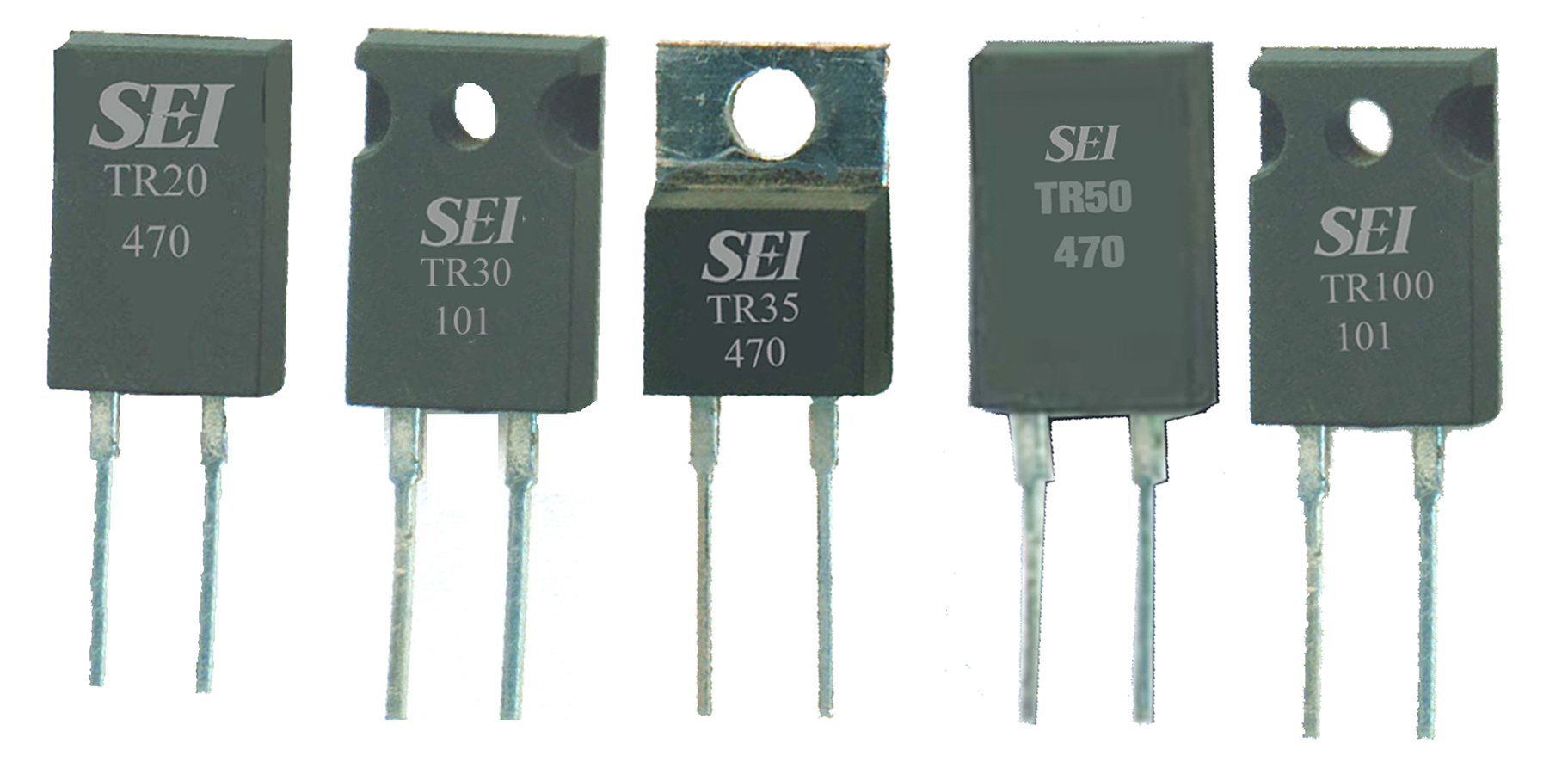 Power Resistors Offer up to 100W